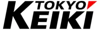 Tokyo Keiki brand logo with bold black text and a red accent triangle.