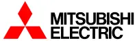 Mitsubishi Electric logo with the red triple-diamond emblem and the text 'MITSUBISHI ELECTRIC'.