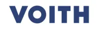 Voith logo — blue wordmark on white background.