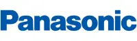 Panasonic logo in blue on a white background (wordmark)